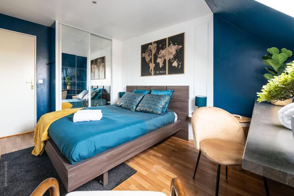 Apartmán La Belle Echappee Parisienne - Gare - Hyper Centre Les Mureaux Exteriér fotografie