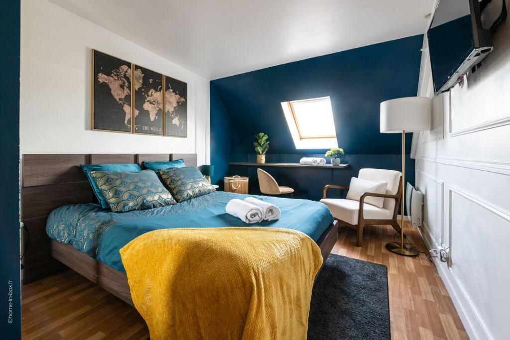 Apartmán La Belle Echappee Parisienne - Gare - Hyper Centre Les Mureaux Exteriér fotografie